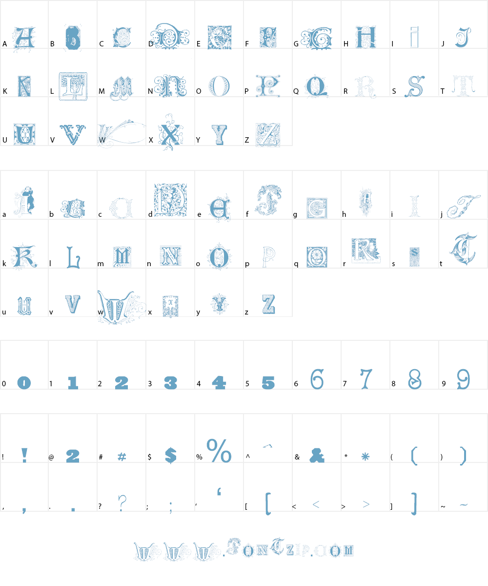 Kidnapped At Old Times Free Two Font Character